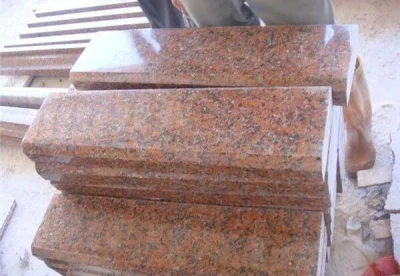 Stufen und Setzstufen aus Naturstein G562 Maple Red China Granite